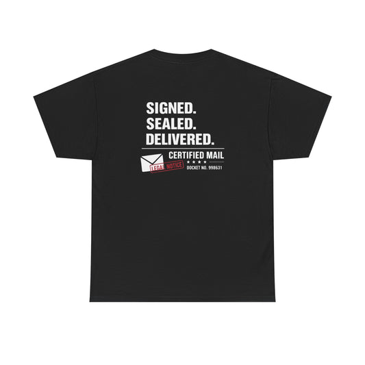 Certified Mail Heavy Cotton Tee